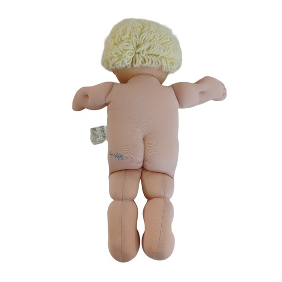 Vtg Cabbage Patch Doll  1978-1982 Coleco Signed Bottom Hong Kong 16" - Picture 5 of 7